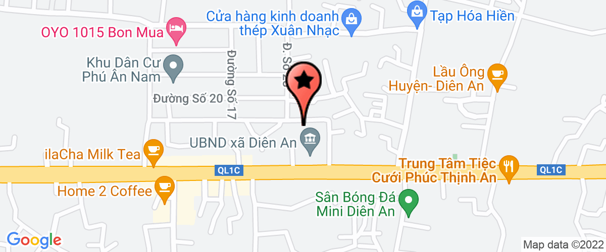 Map go to Nam Trung Viet Nha Trang Trade and Service Company Limited