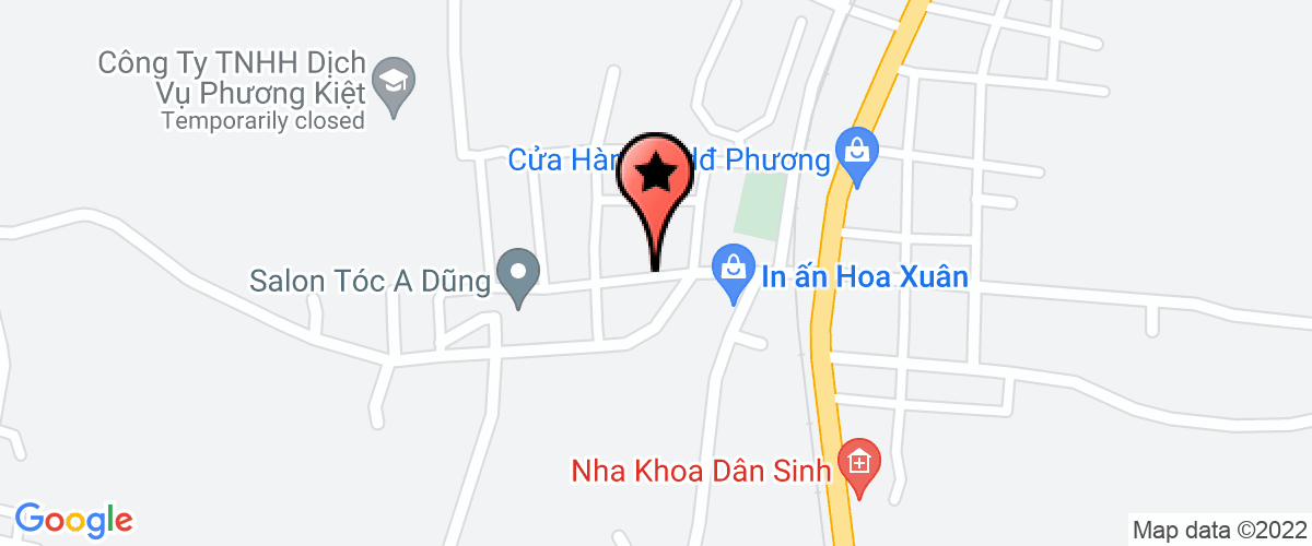 Map go to Bao Han Binh Dinh Company Limited