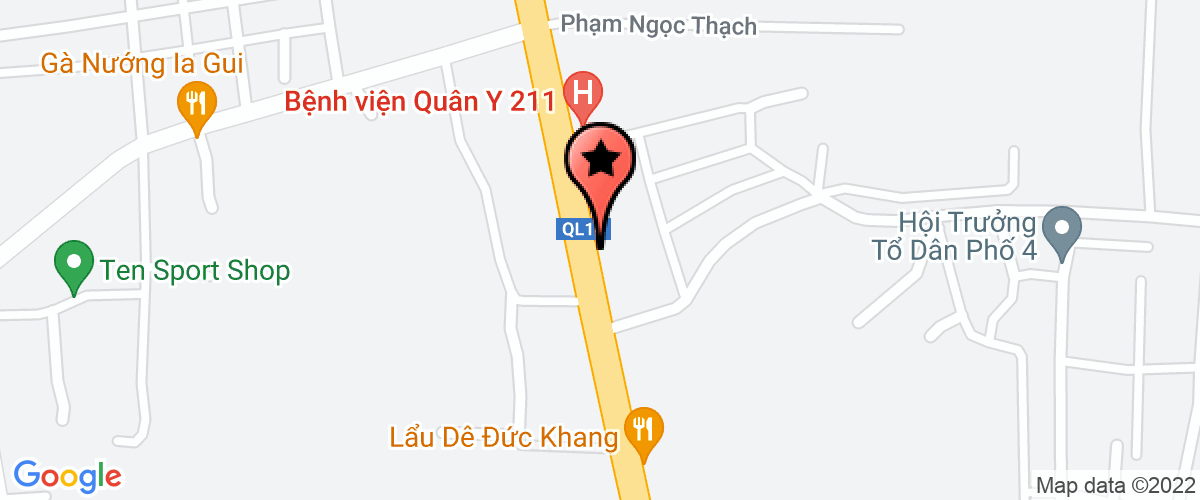 Map go to Manh Tung Gia Lai Telecommunication Company Limited