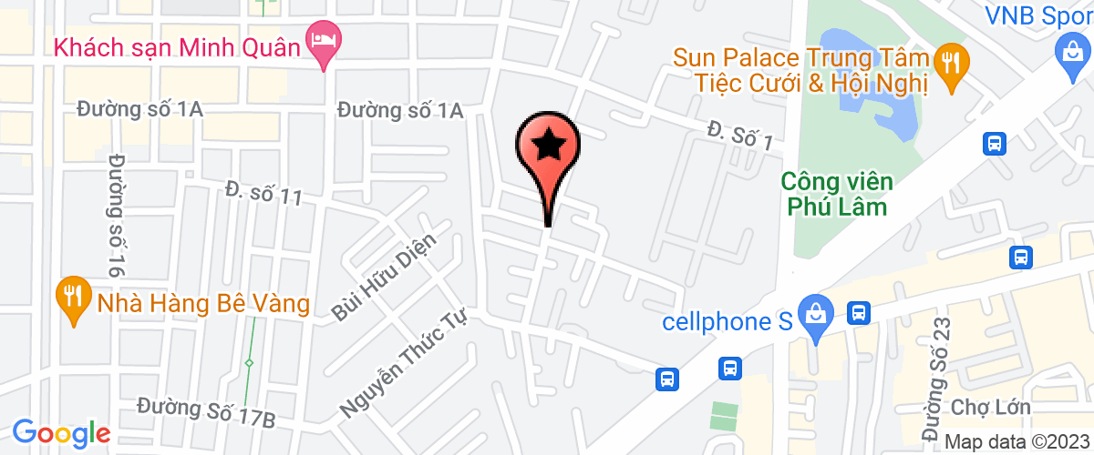 Map go to Benh Vien Nam Sai Gon Company Limited