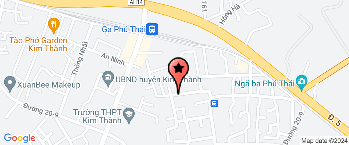 Map go to Nam Ha Repair Service Company Limited