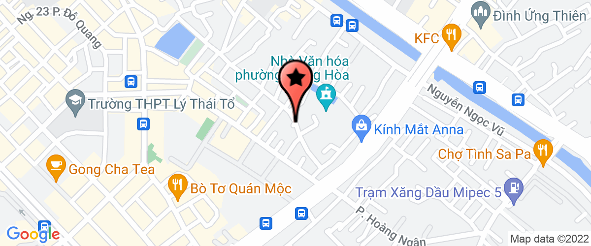 Bản đồ đến Công Ty TNHH Thương Mại Ngọc Nhật Minh
