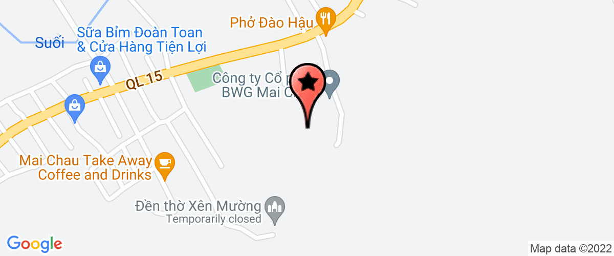 Map go to Mai Chau Agriculture And Forestry Products Company Limited