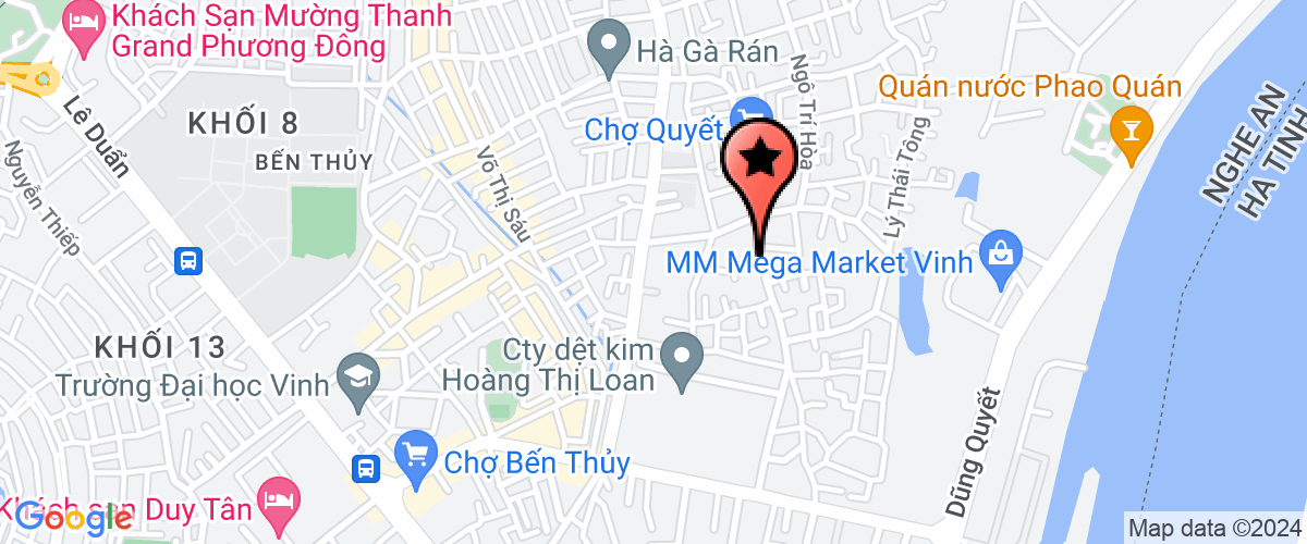 Map go to Hung Nguyen Construction Trading Company Limited