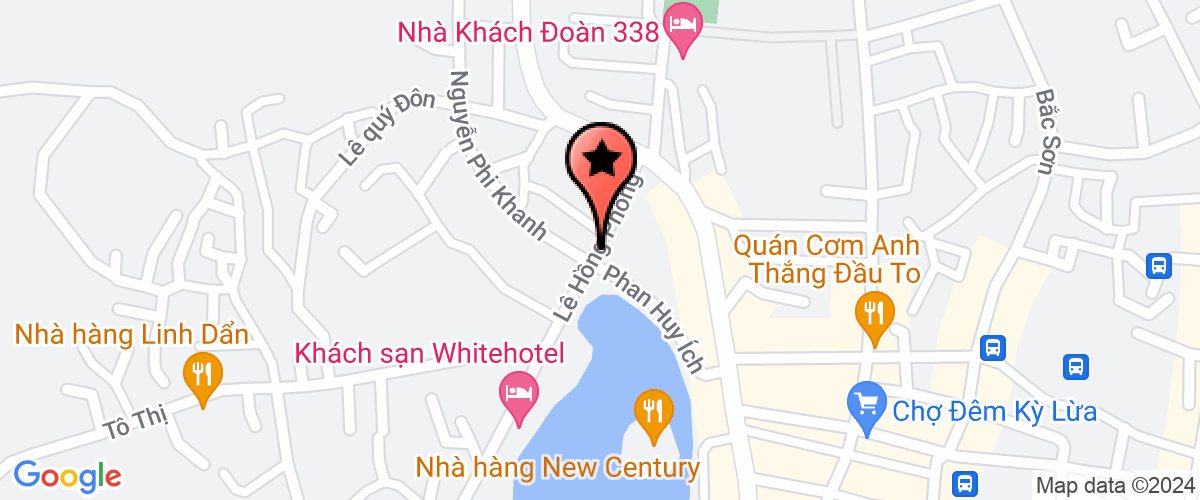 Map go to Phieu Huong Food Company Limited