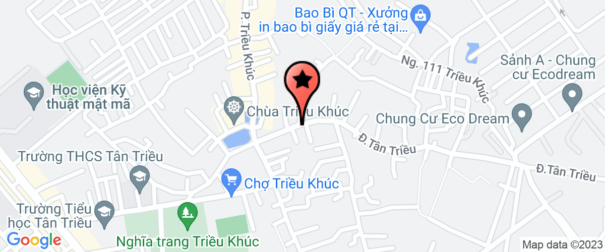Map go to tu van dau tu Hoang Minh Company Limited