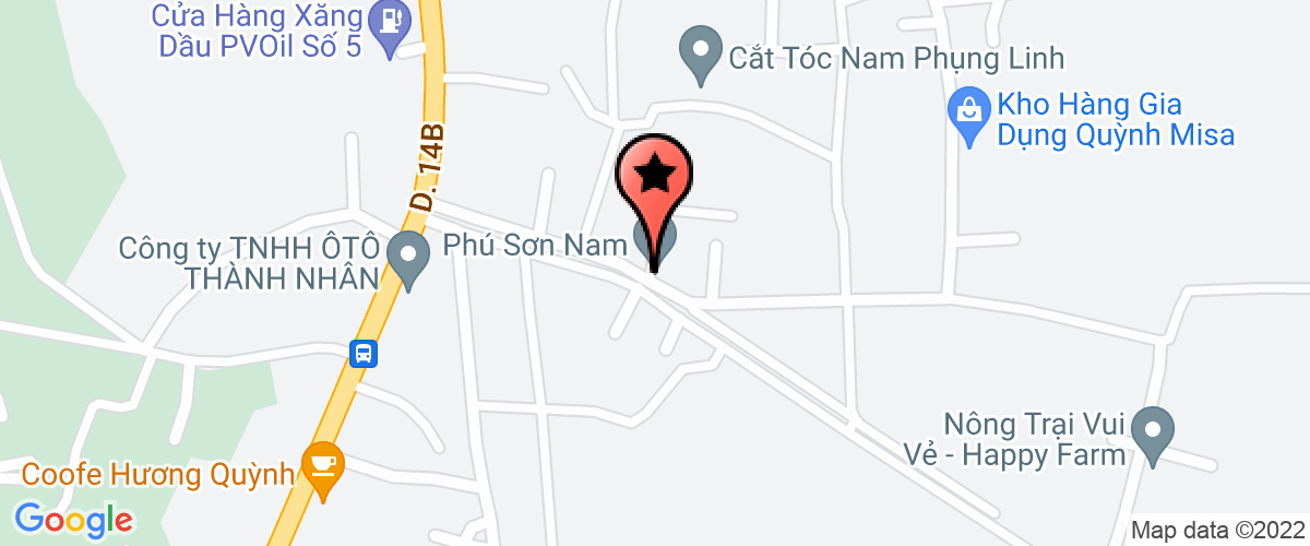 Map go to Nam Phu Son Services Company Limited