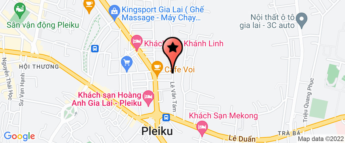 Map go to Nhat Da Gia Lai One Member Company Limited