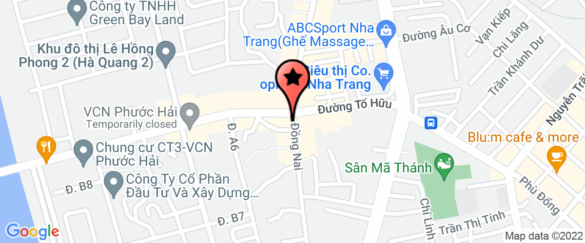 Map go to DNTN Thanh Phuoc