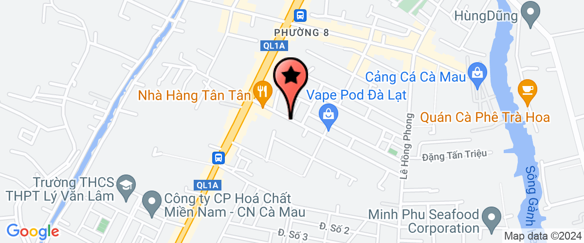 Map go to Hung Toan Service Trading Company Limited