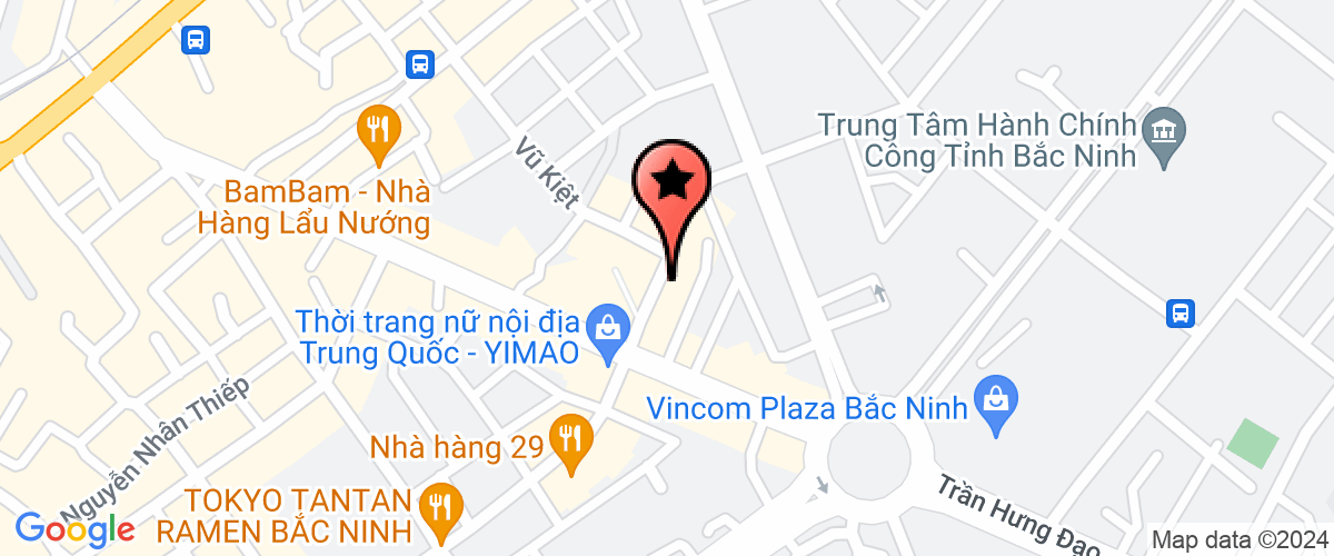 Map go to Vuong An Phu Company Limited