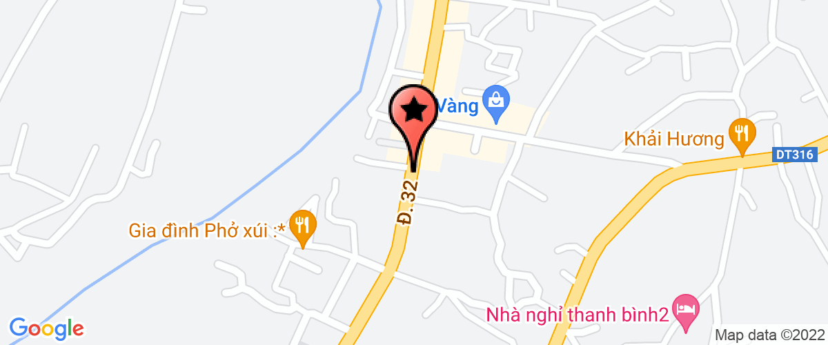 Map go to Xi nghiep TN xay lap Thanh Trung