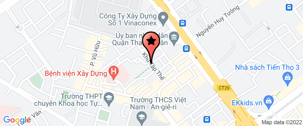 Map go to Huugiaphat Trading, Transport and Travel Joint Stock Company