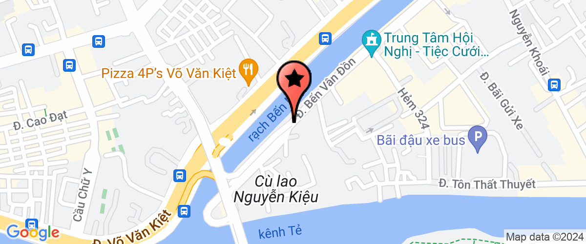 Bản đồ đến Công Ty TNHH Tư Vấn Địa Ốc Xây Dựng Nội Thất Hưng Thuận