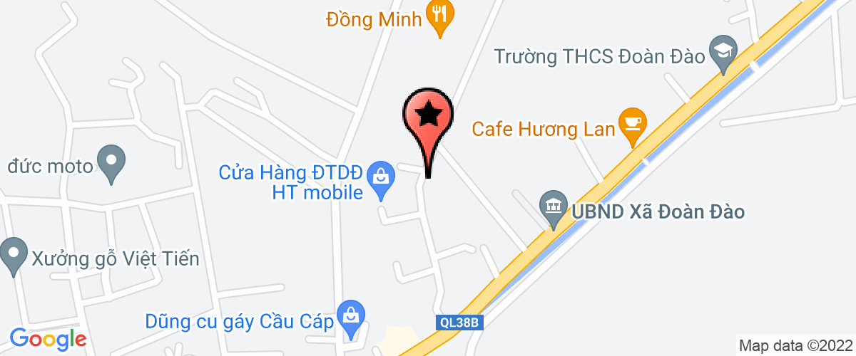 Map go to T&d Thanh Dat Trading And Construction Company Limited