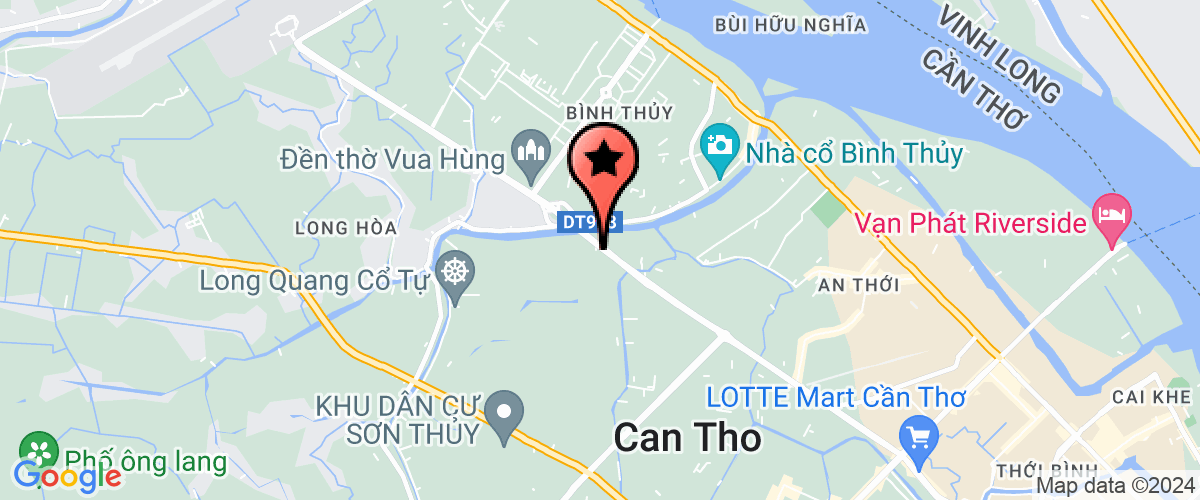 Map go to Thanh Thuy Food Service Company Limited