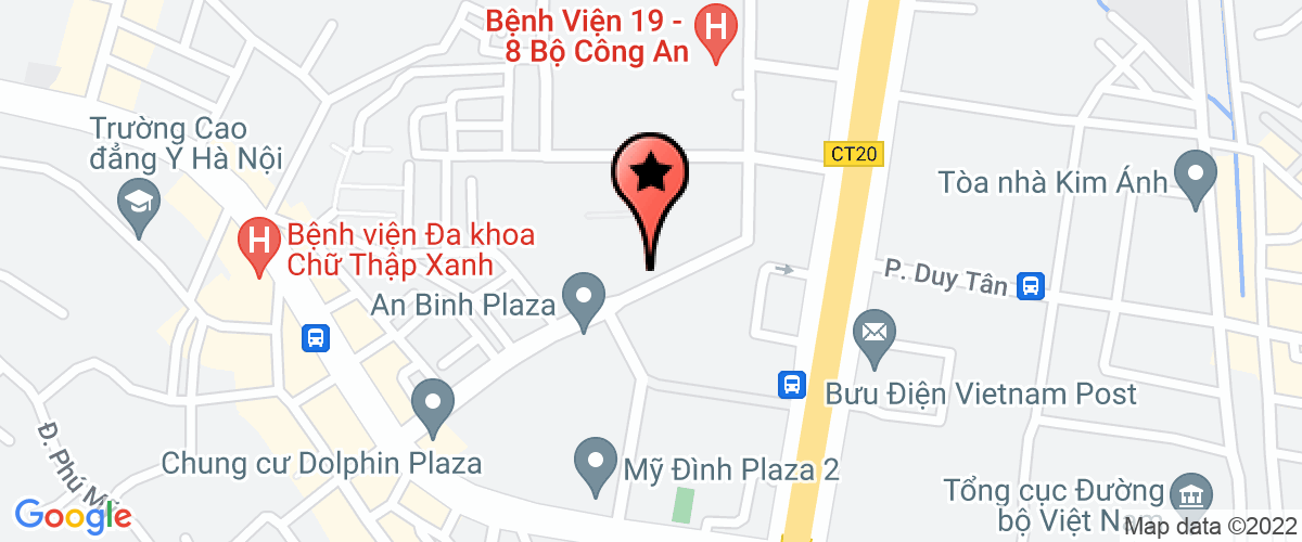 Map go to Tc VietNam Textile Garment Joint Stock Company