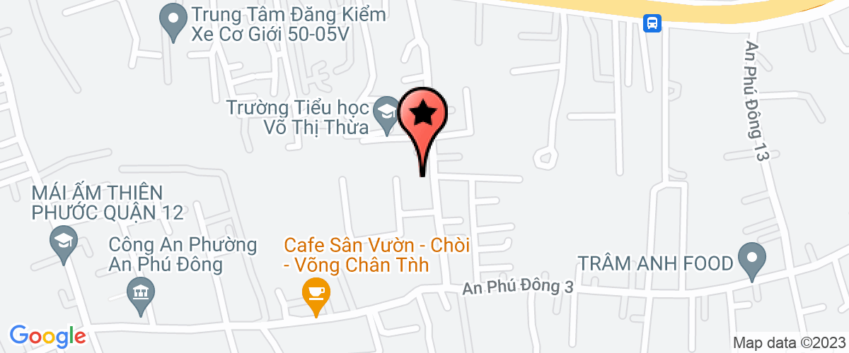 Map go to Gia Cong  Truong Giang Electric Machine Service Trading Production Company Limited