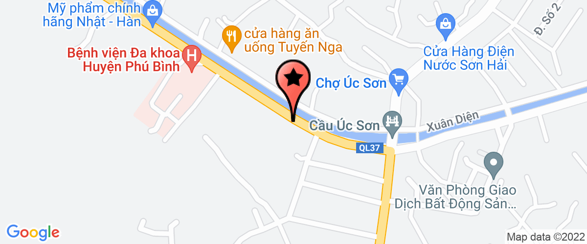 Map go to Hoa Mai Production And Trading Company Limited