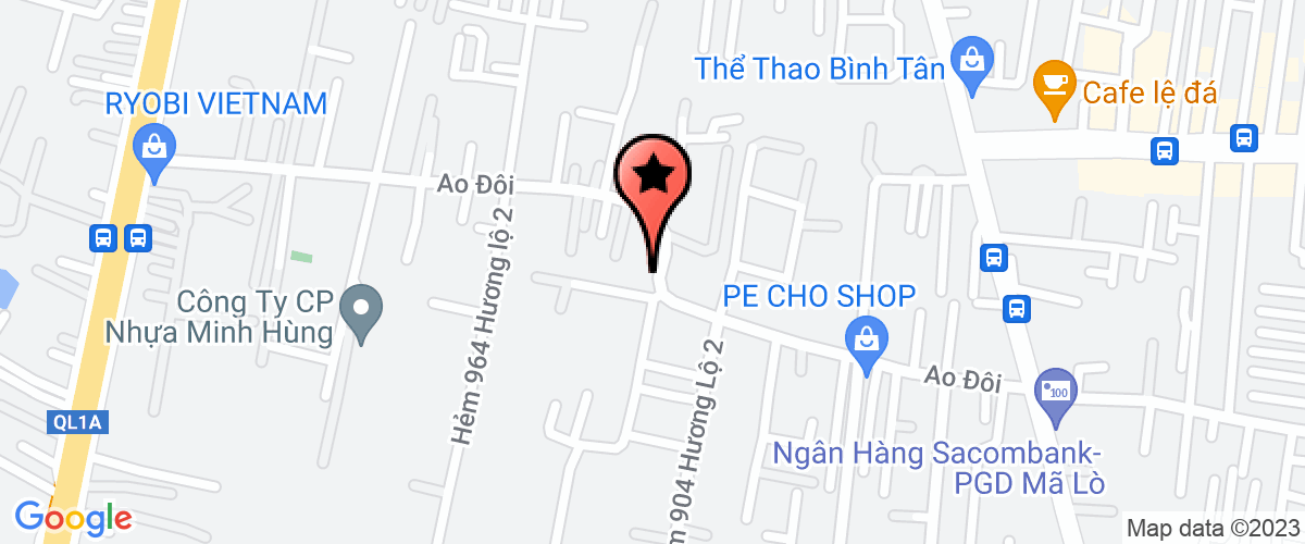 Map go to Tan Tin Thanh Electrical Service Trading Company Limited