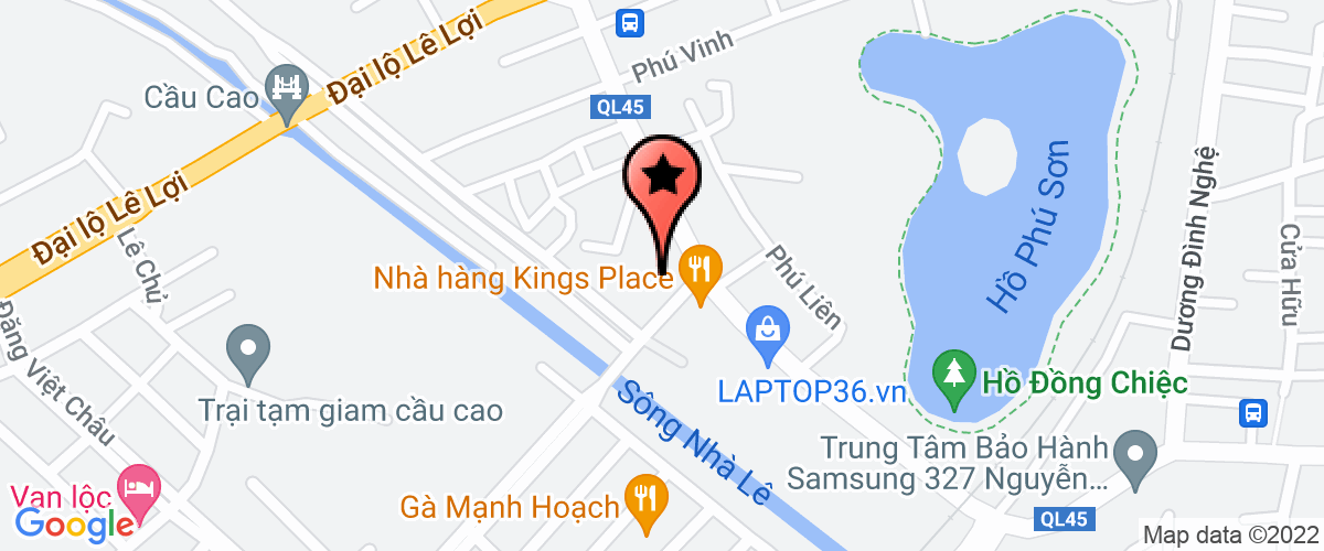 Map go to Chan Hung Construction And Trading Joint Stock Company