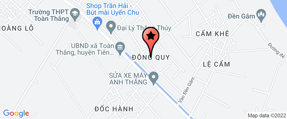 Map go to Dong Quy Medical Joint Stock Company
