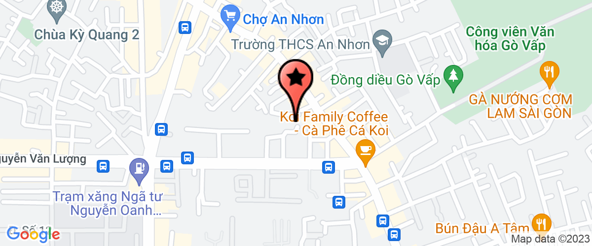 Map go to Vinh Duc Transport Joint Stock Company