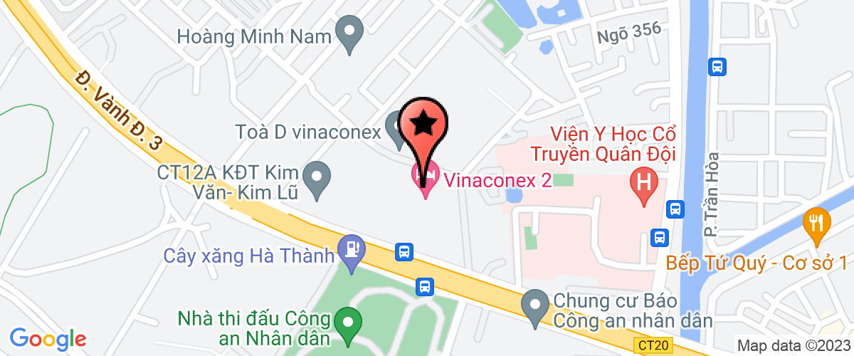 Map go to Thanh Do Services and Business Company Limited