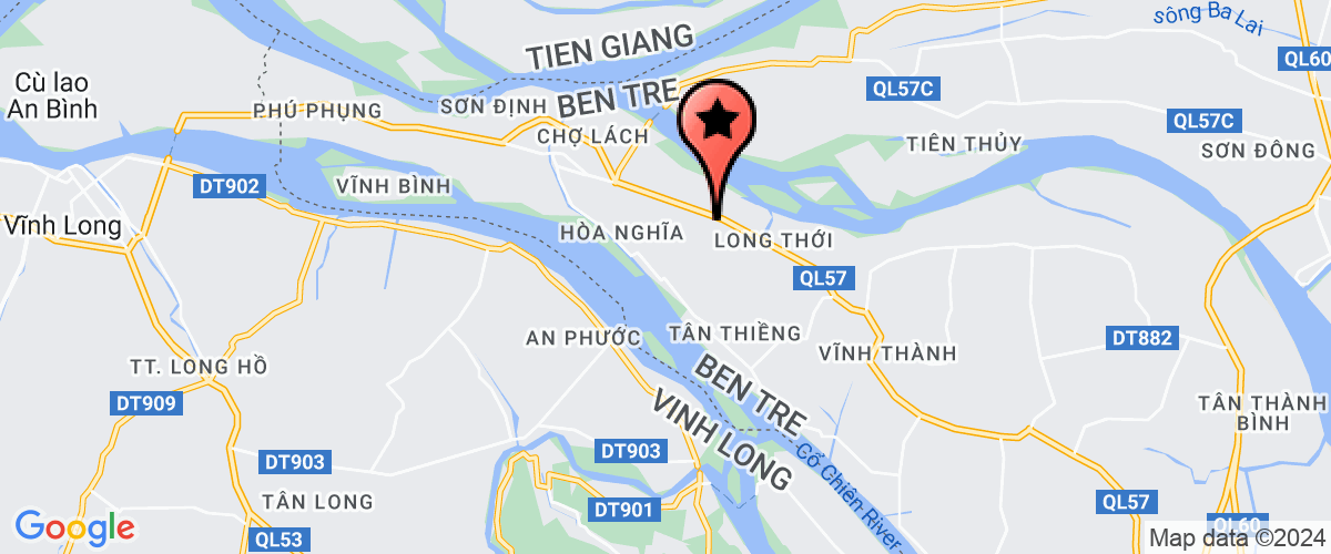 Map go to Hoa Kieng Van Diep And Seedling Private Enterprise