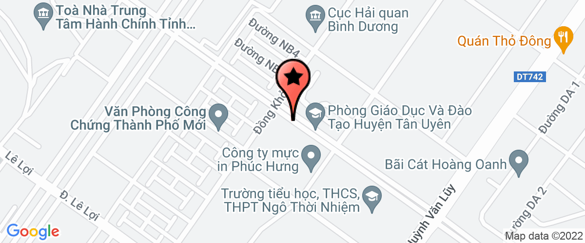Bản đồ đến Công Ty TNHH Một Thành Viên Vàng Bạc Thiên Tạo Phú