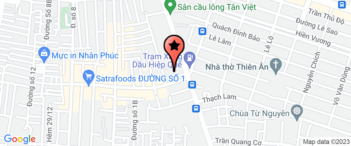 Map go to Hoang Duong Construction- Design-Trading Company Limited