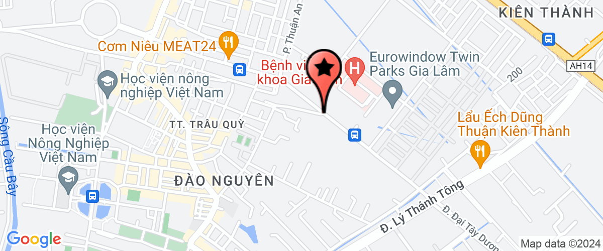 Bản đồ đến Công Ty TNHH Elin Việt Nam