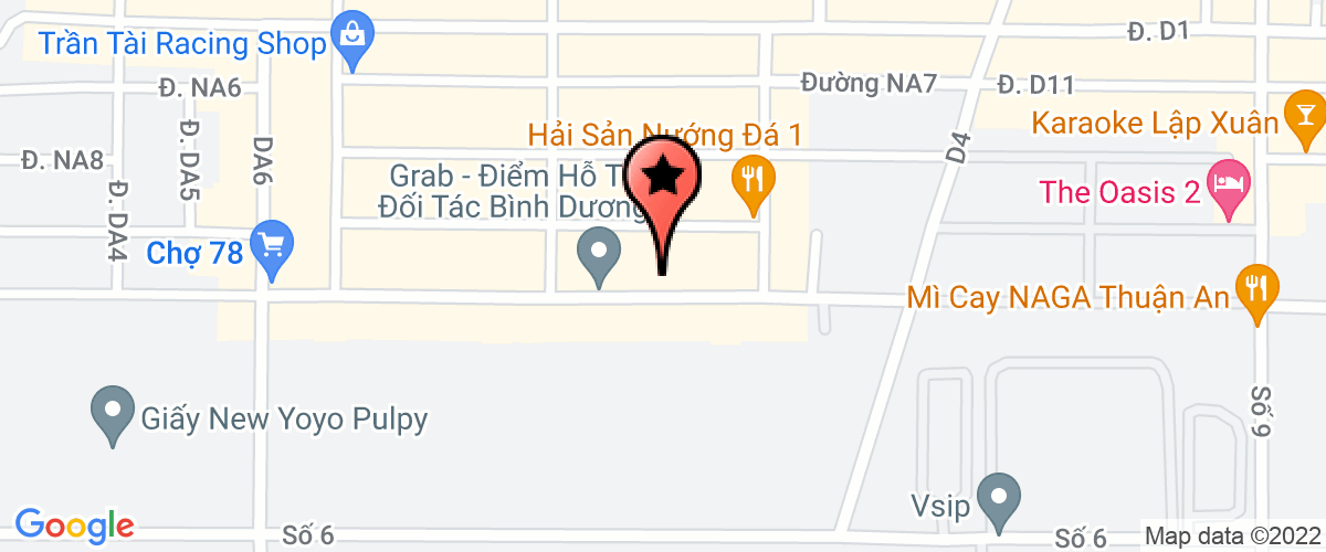 Map go to Tieng Trung Hsk Binh Duong Center Company Limited
