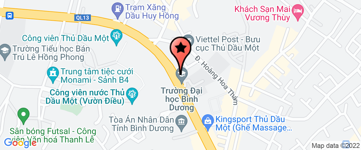 Map go to Tri Viet Development And Investment Joint Stock Company