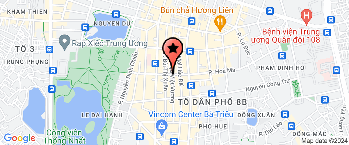 Bản đồ đến Công Ty TNHH Andritz Hydro Việt Nam