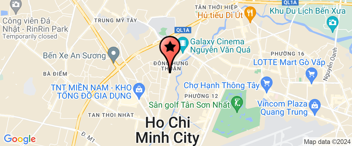 Map go to DNTN Ha Mi