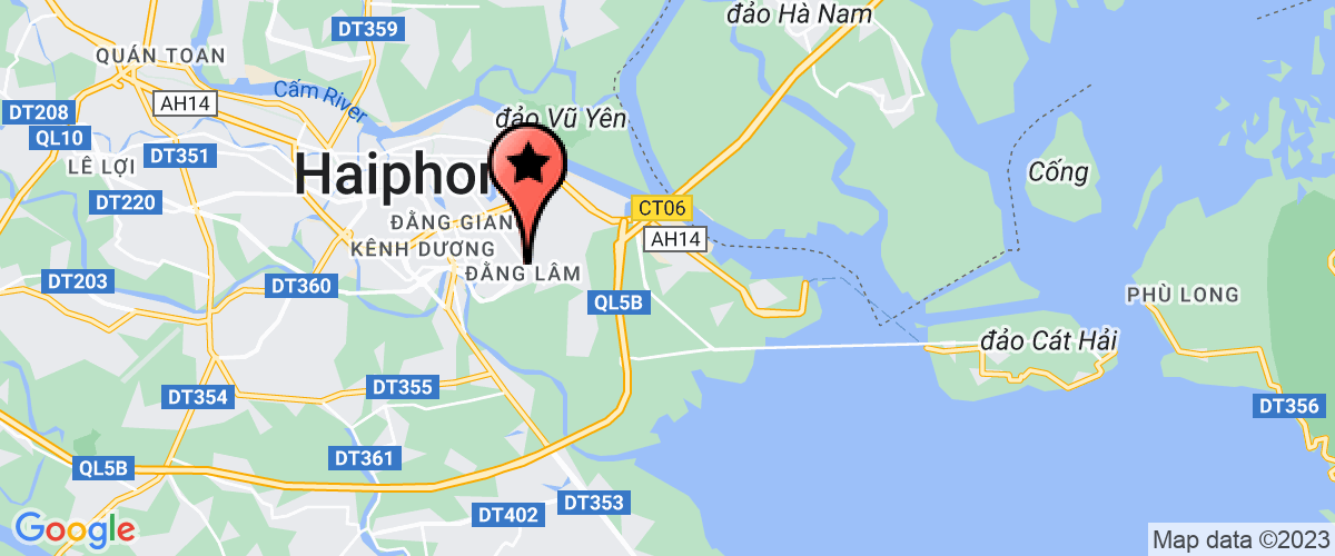 Map go to Thien Ban Import Export Trading Joint Stock Company