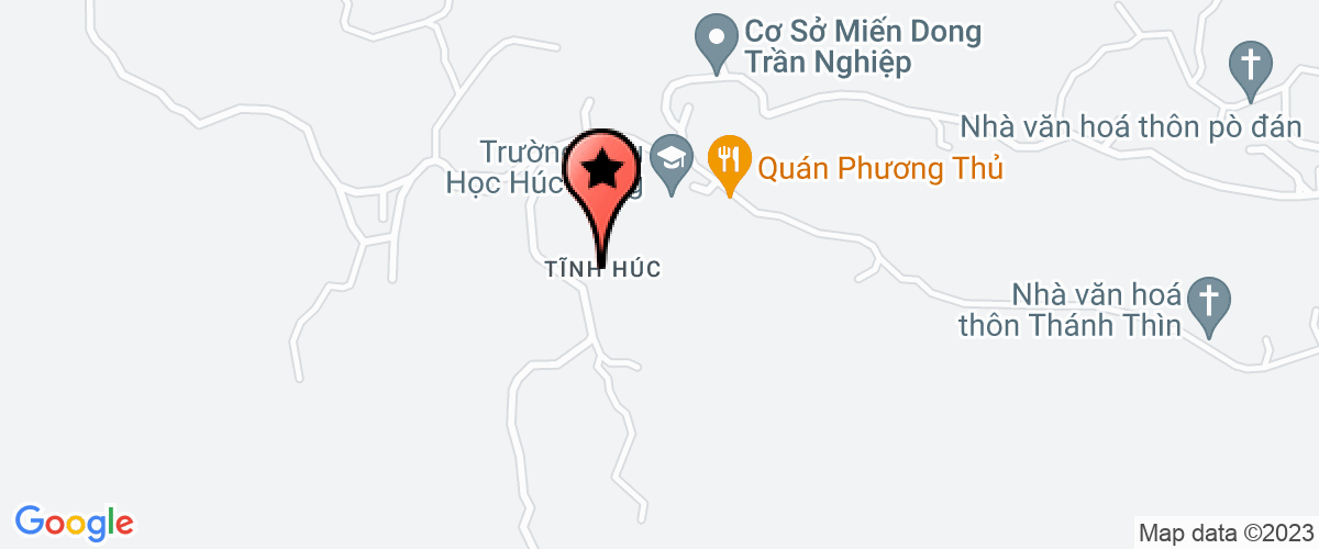 Map go to Uy ban nhan dan xa Huc Dong Binh Lieu District