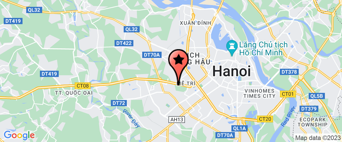Map go to Binh An Construction Development Joint Stock Company