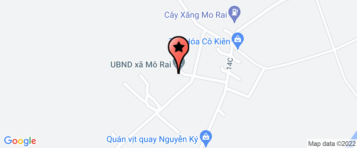 Map go to Nguyen Hue Secondary School