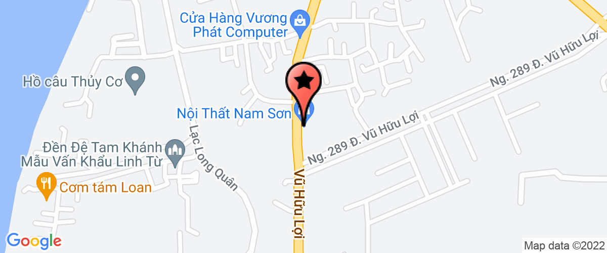 Map go to Hieu Thuy Trung Private Enterprise