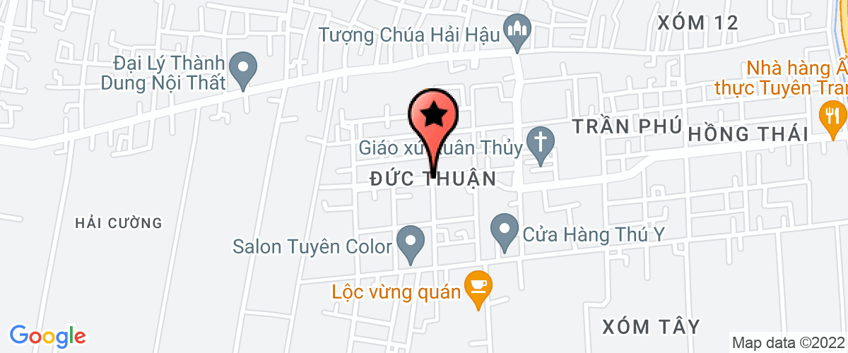 Map go to Inox Anh Duc -Trading-Import Export Company Limited