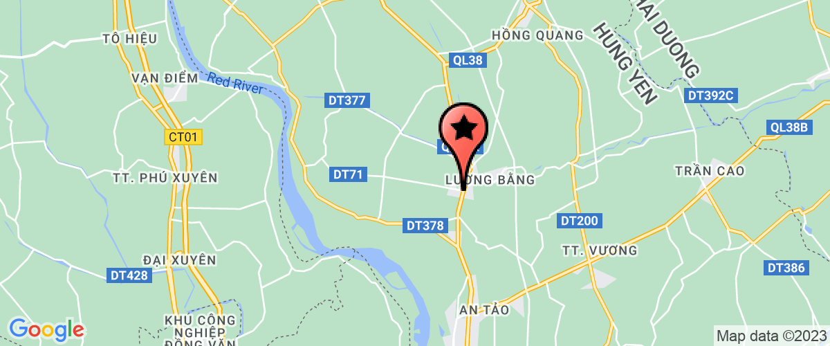 Map go to Hiep Cuong Hung Yen Company Limited