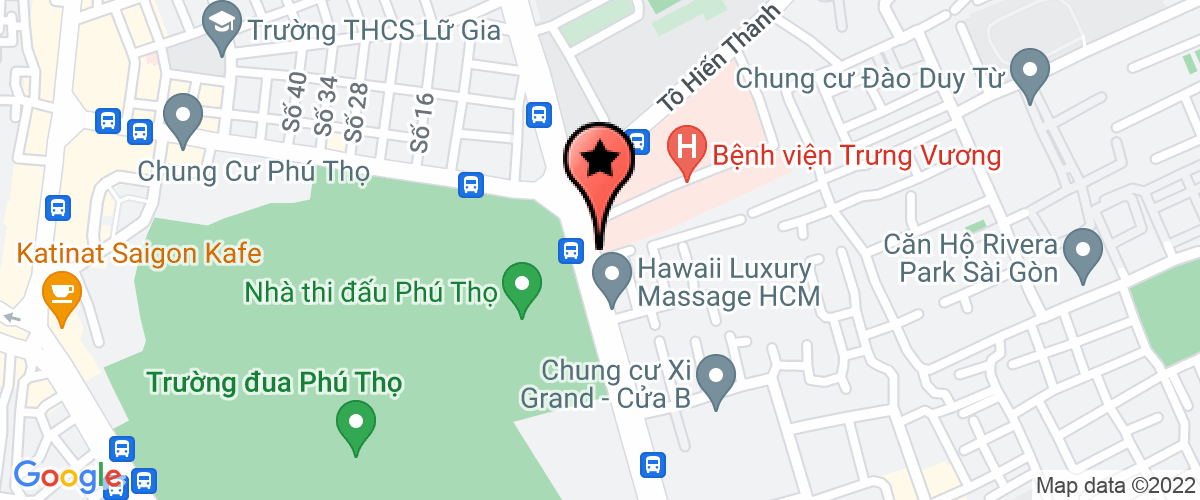Map go to 115 Ho Chi Minh City Emergency Center
