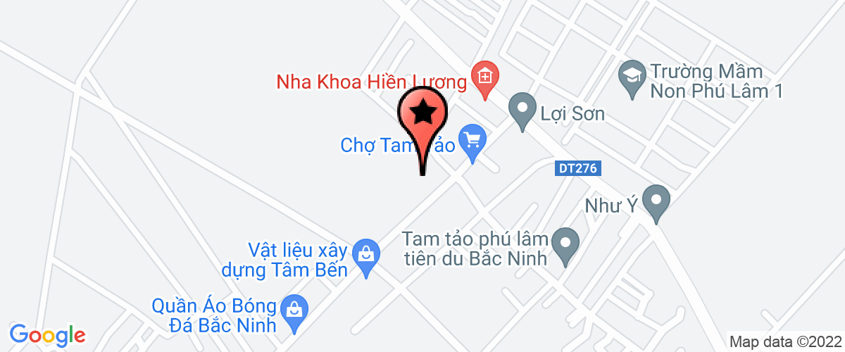 Map go to Phu Lam Trading And Production Construction Company Limited