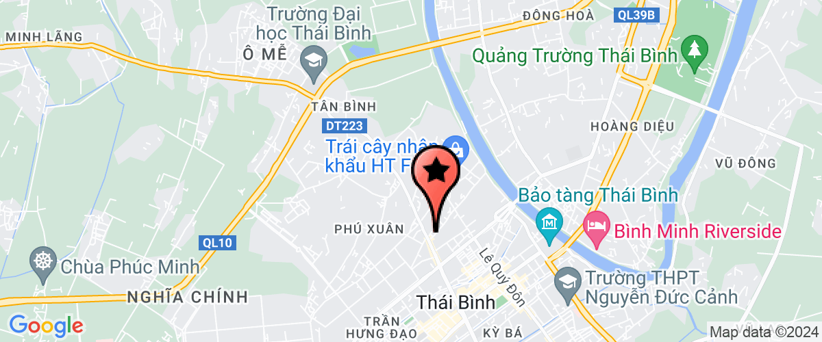 Map go to UBND phuong Tien Phong