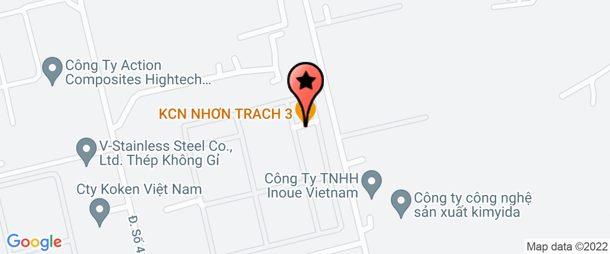 Bản đồ đến Công ty TNHH OKATSUNE Việt Nam