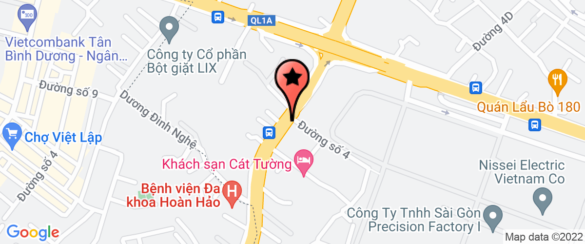 Map go to Anh Thu Transport And Travel Service Company Limited