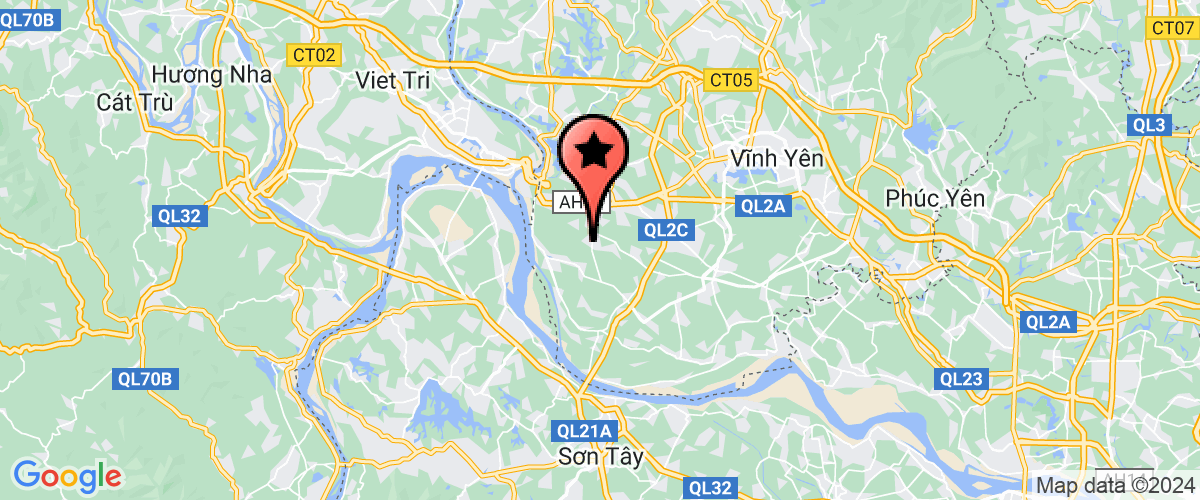 Map go to Van tai - Boc xep Hoang Ha Co-operative