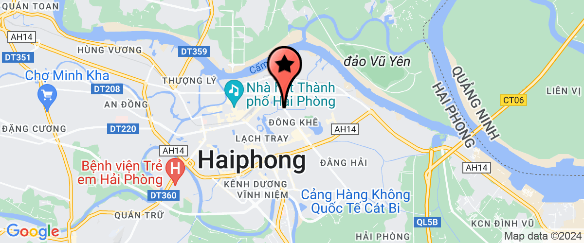 Map go to Vietnam Container Operation Limited Company